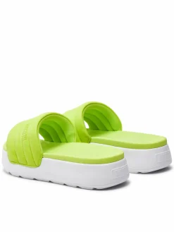 Ciabatte Karmen Slide Puffy Wns 395399-04 Verde