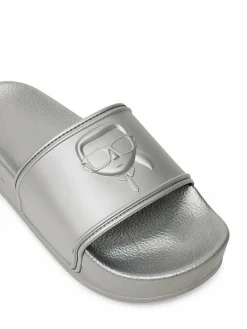 Ciabatte Kondo Maxi KL80819M Argento