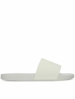 Ciabatte Slide Monogram Tpu YW0YW01715 Bianco