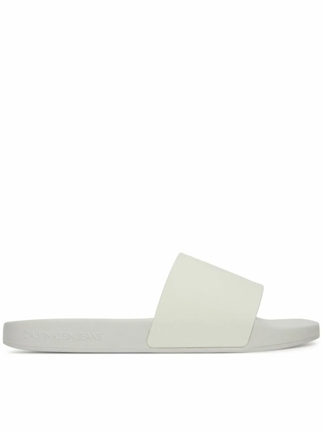 Ciabatte Slide Monogram Tpu YW0YW01715 Bianco