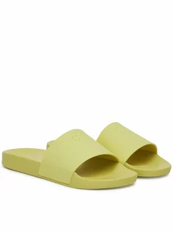 Ciabatte Slide Monogram Tpu YW0YW01715 Giallo