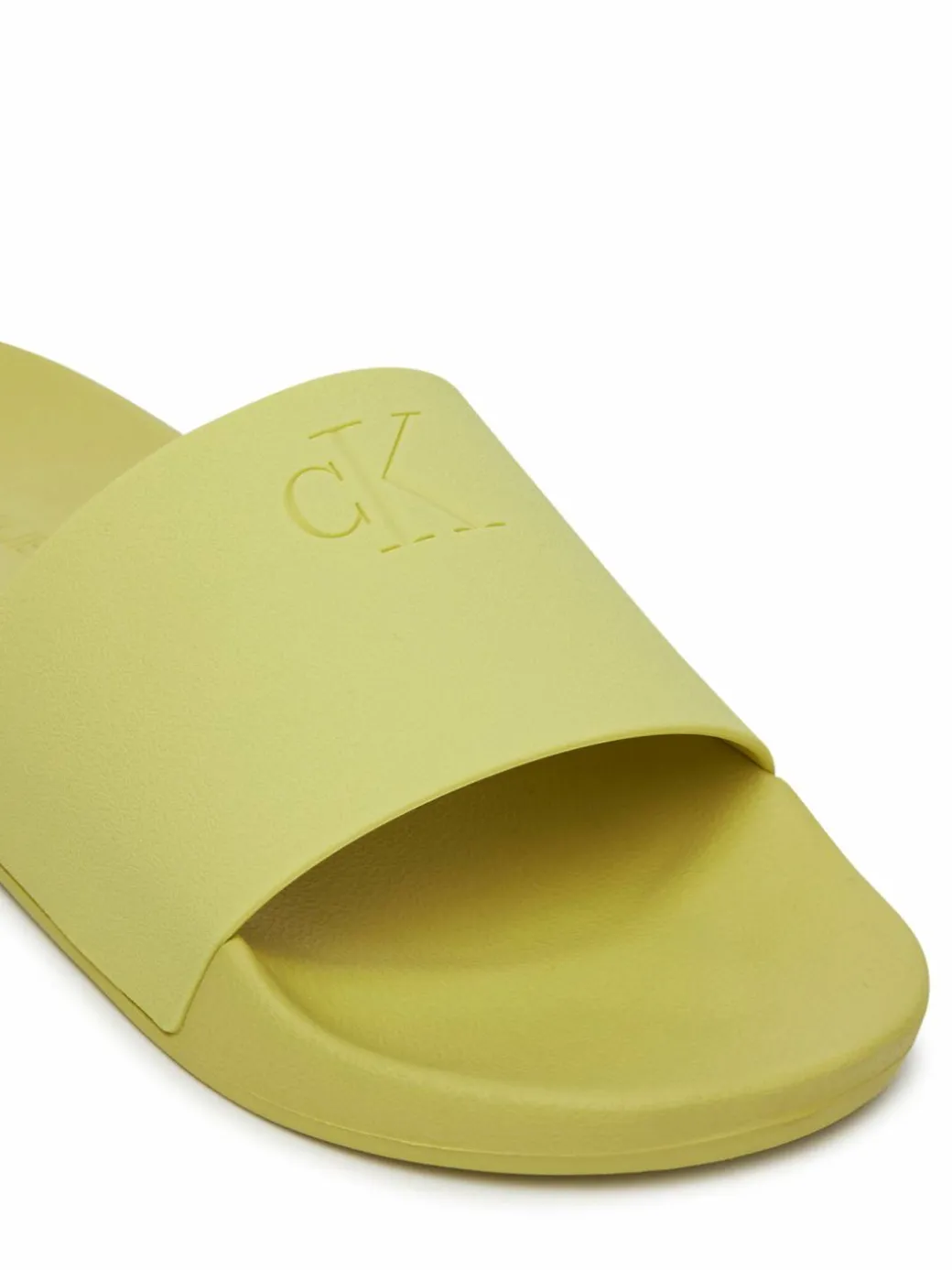 Ciabatte Slide Monogram Tpu YW0YW01715 Giallo