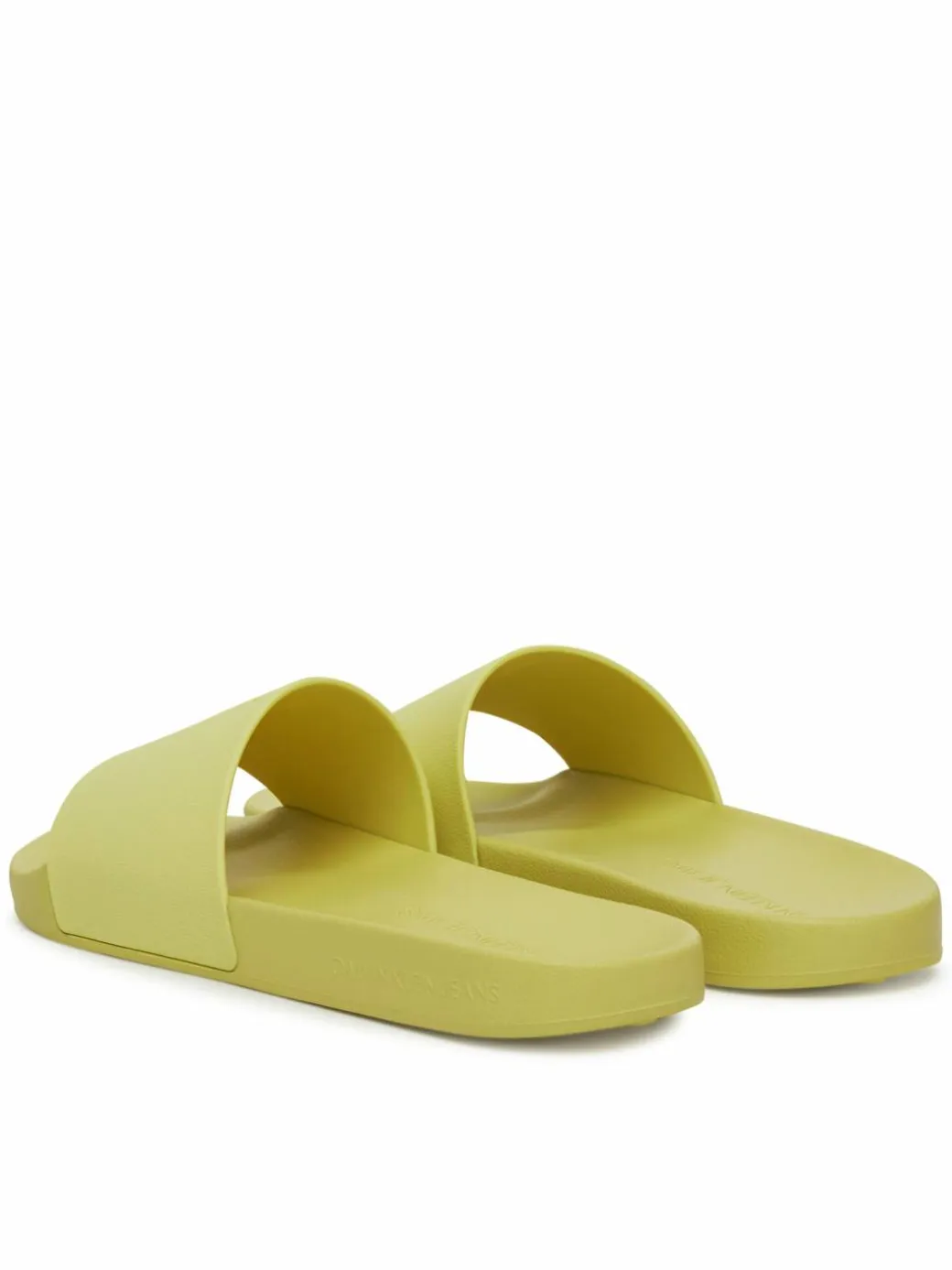 Ciabatte Slide Monogram Tpu YW0YW01715 Giallo
