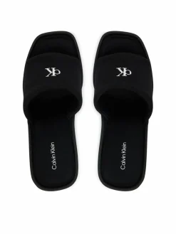 Ciabatte Wedge 70 Sndl Canv Mg HW0HW03134 Nero