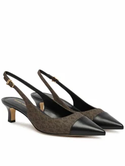 Décolleté Amara Toe Cap Sling 40S6AMMP1B Marrone