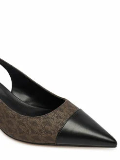 Décolleté Amara Toe Cap Sling 40S6AMMP1B Marrone