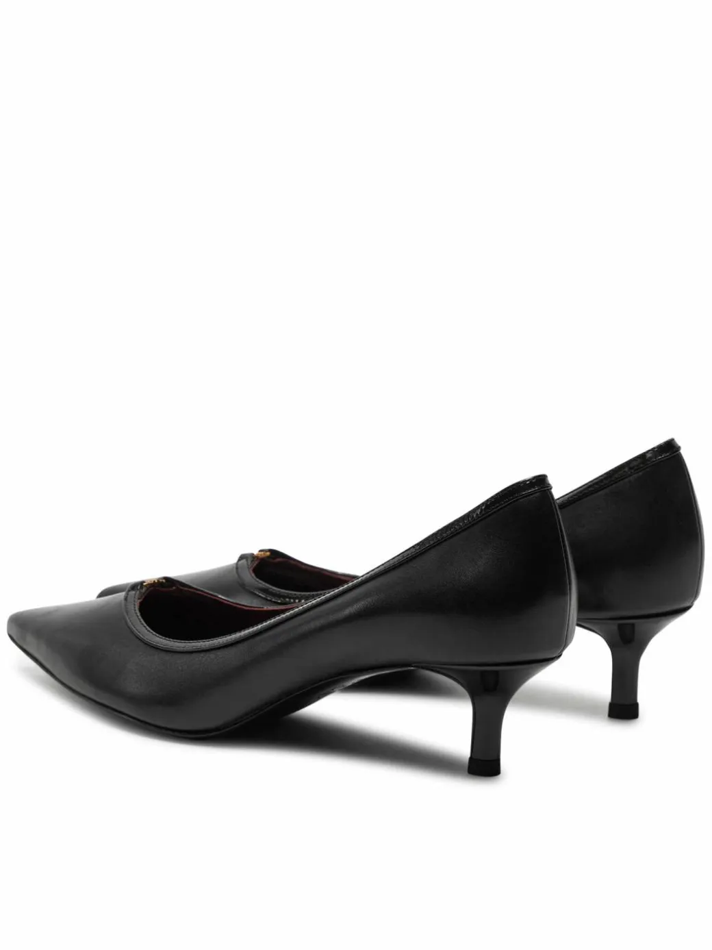 Décolleté Double T Buckle 160124 Nero