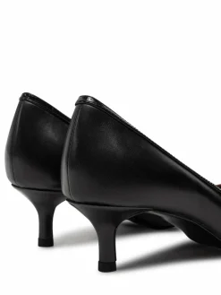Décolleté Double T Buckle 160124 Nero
