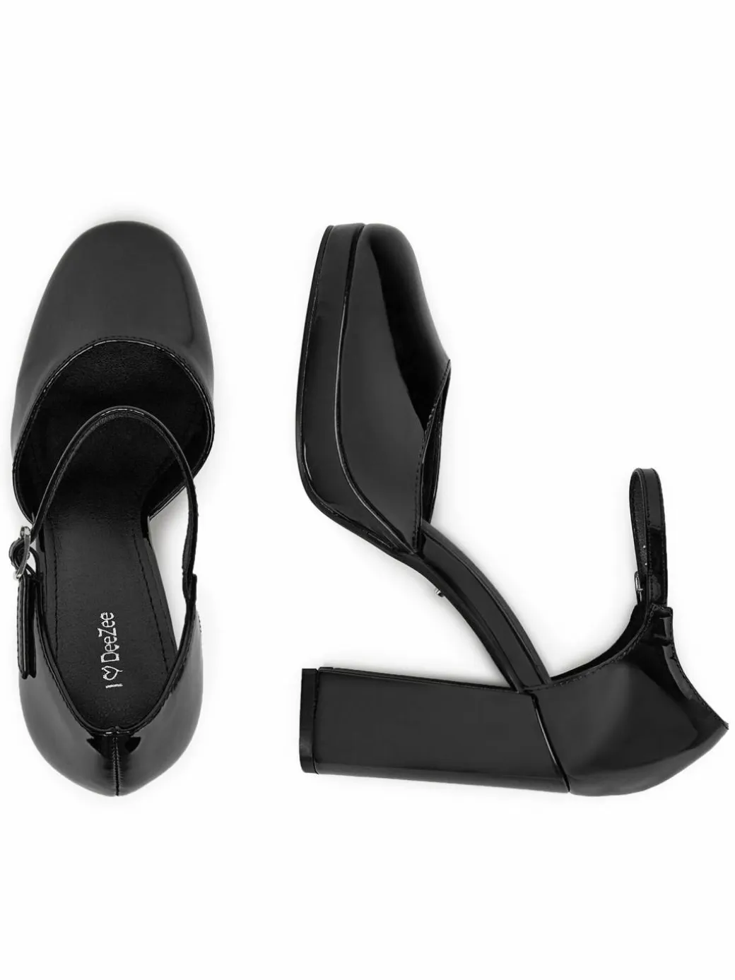 Décolleté F3767-1 Nero