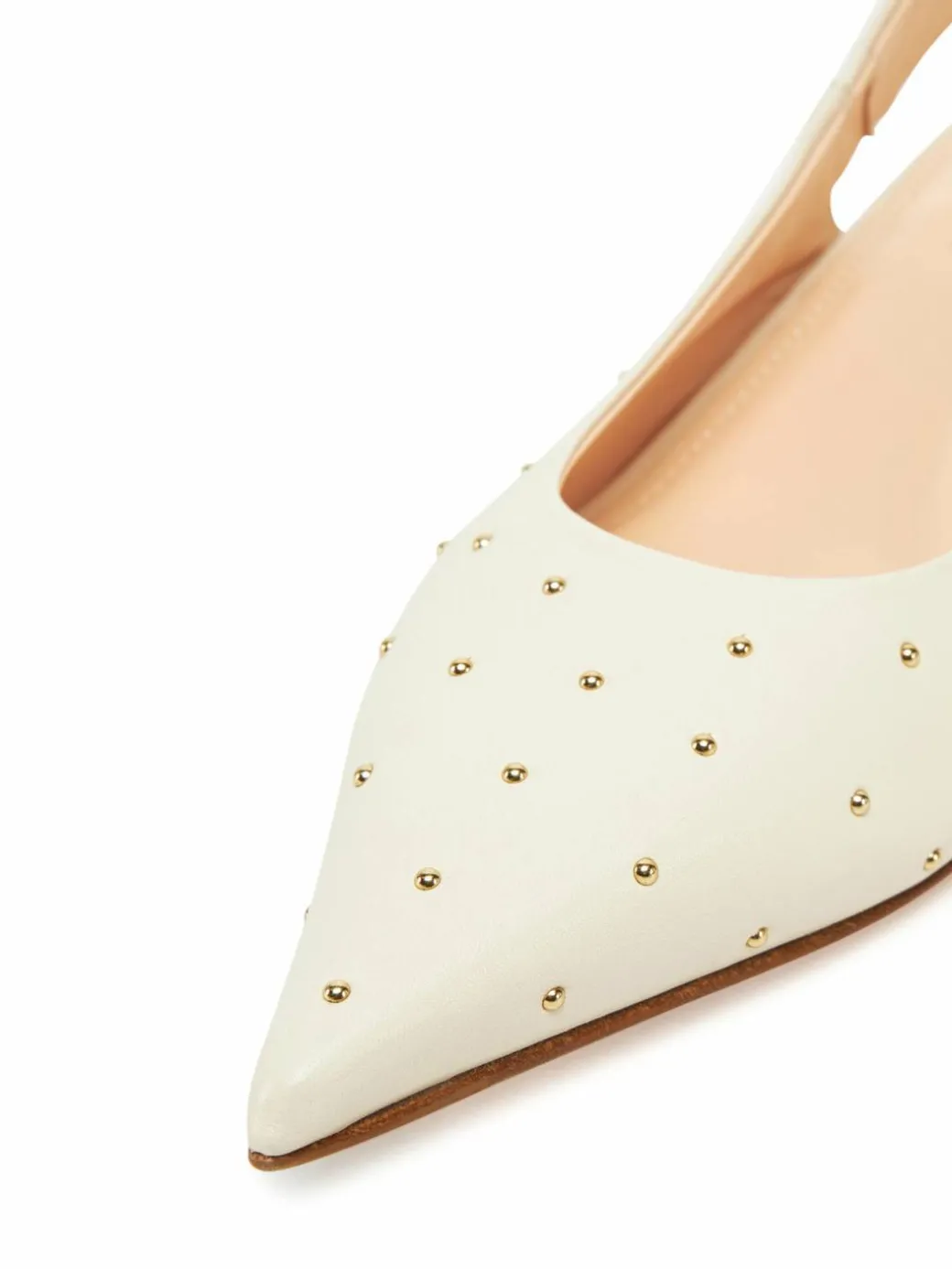 Décolleté Lenor Studs D167022PCKS057G447 Écru
