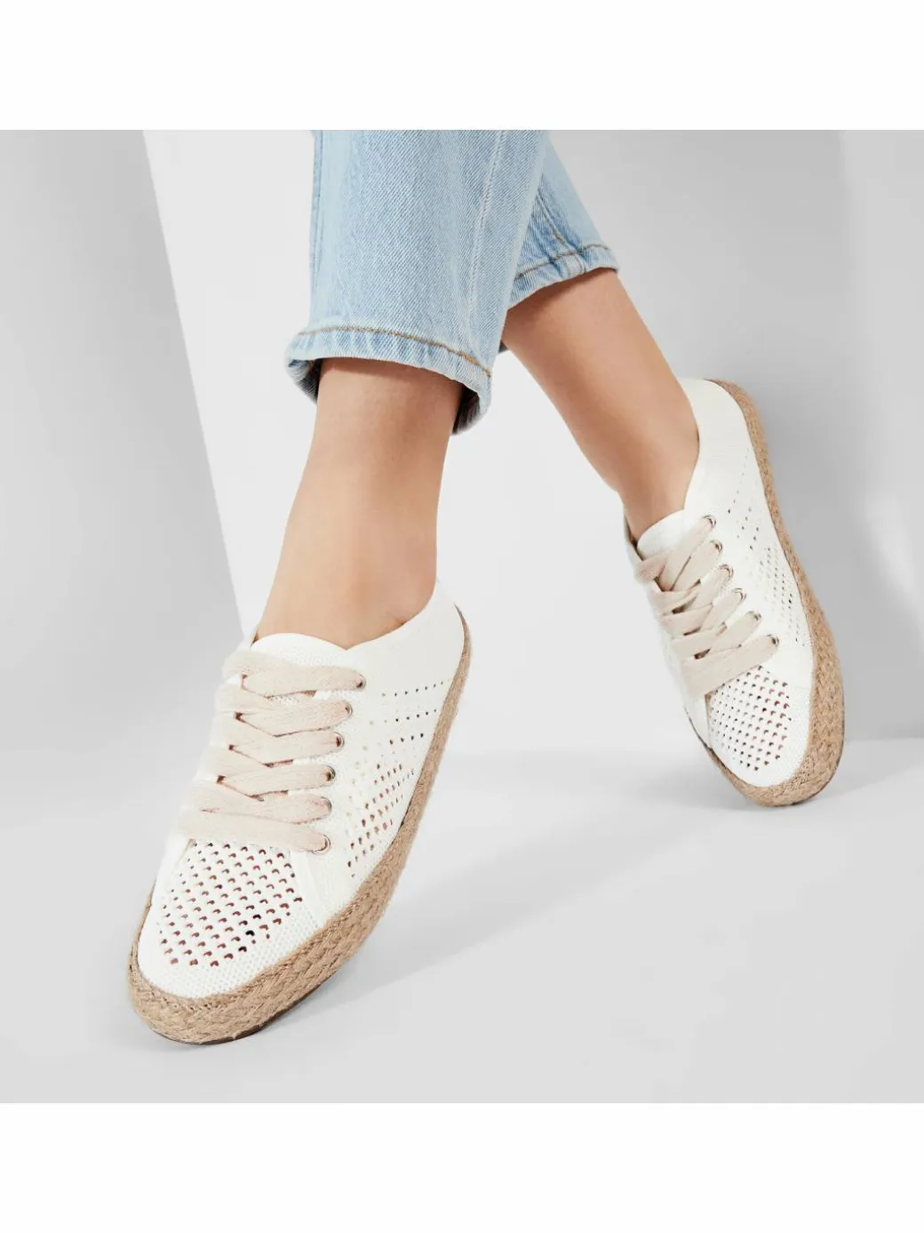 Espadrillas Agonis Mac W12469 Bianco