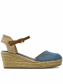 Espadrillas Bela Women Semi Wedge 20241055 Blu