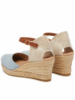 Espadrillas Carina Velour G106384 Blu