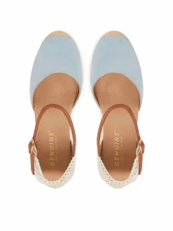 Espadrillas Carina Velour G106384 Blu