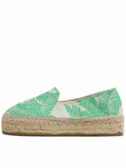 Espadrillas Cotton Jaquard Double Sole Espadrilles G 4.8 D0 Verde