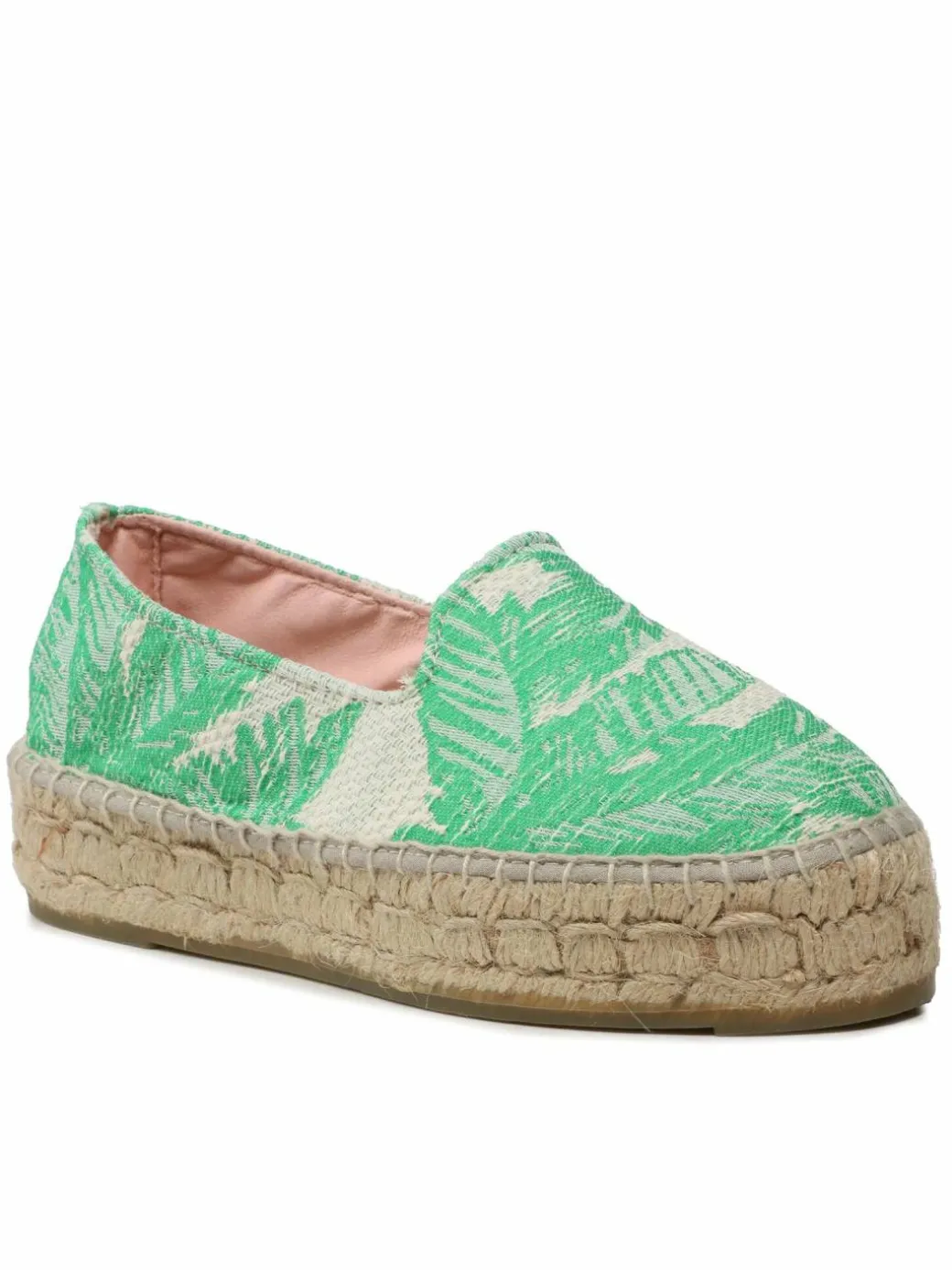 Espadrillas Cotton Jaquard Double Sole Espadrilles G 4.8 D0 Verde