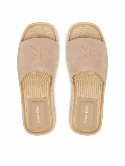 Espadrillas Flatf Espa Mule Nub Mg HW0HW02890 Beige