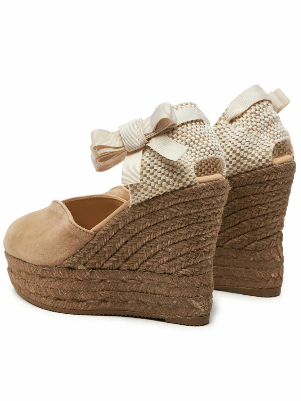 Espadrillas Hamptons Heart-Shaped Wedge Espadrilles W 1.6 WH Beige