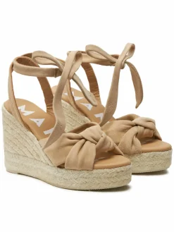 Espadrillas Hamptons Wedge Espadrilles With Knot M 1.1 WS Beige