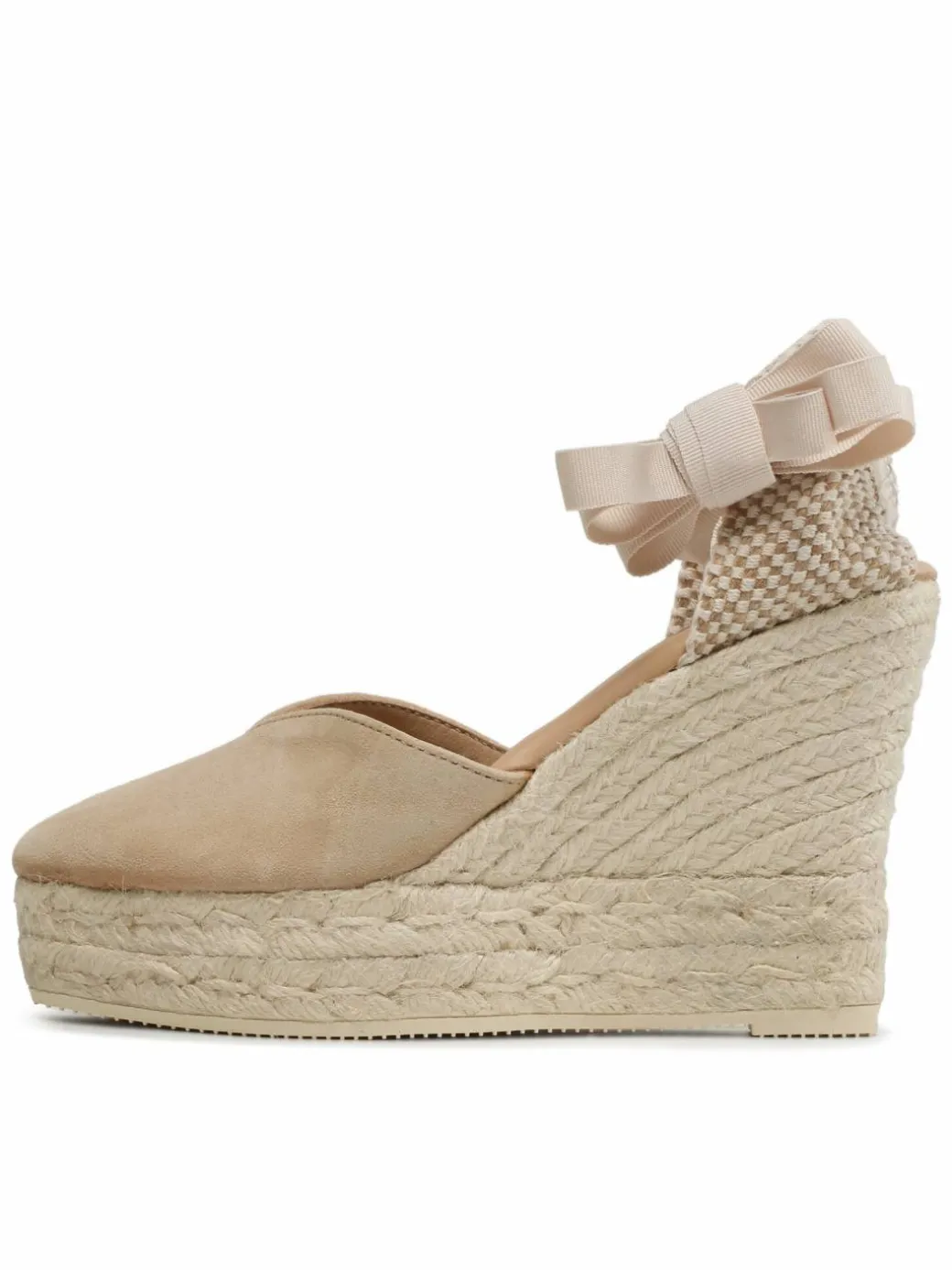 Espadrillas Heart-Shaped Wedge Espadrilles M 1.1 WH Beige