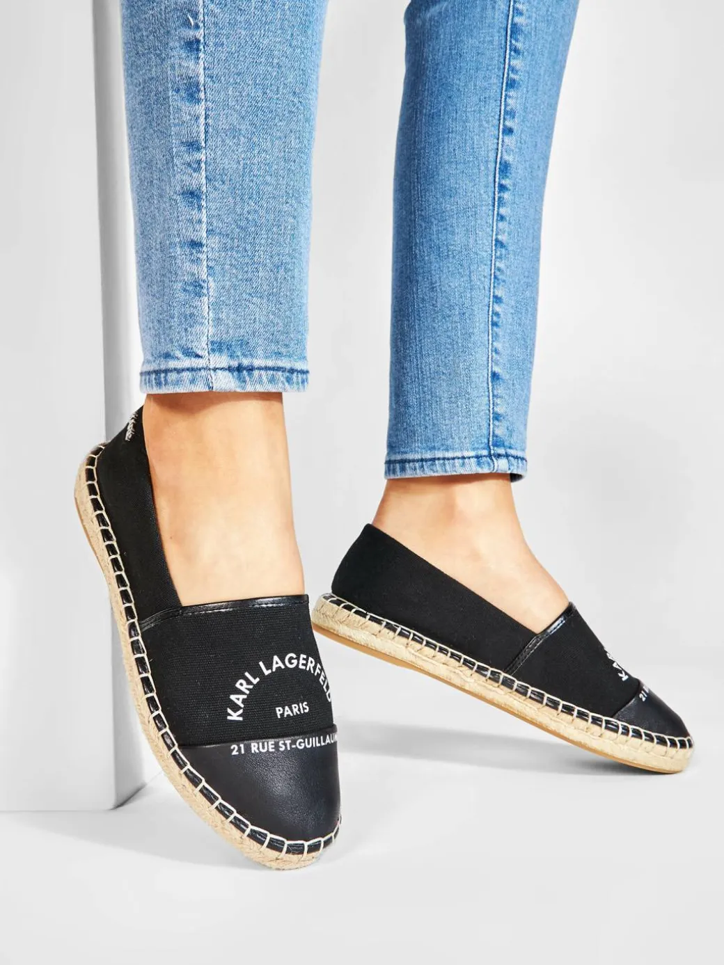 Espadrillas KL80108 Nero