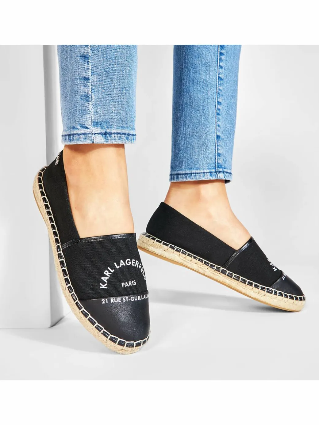 Espadrillas KL80108 Nero