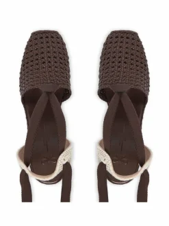 Espadrillas 2615521155670 Marrone scuro