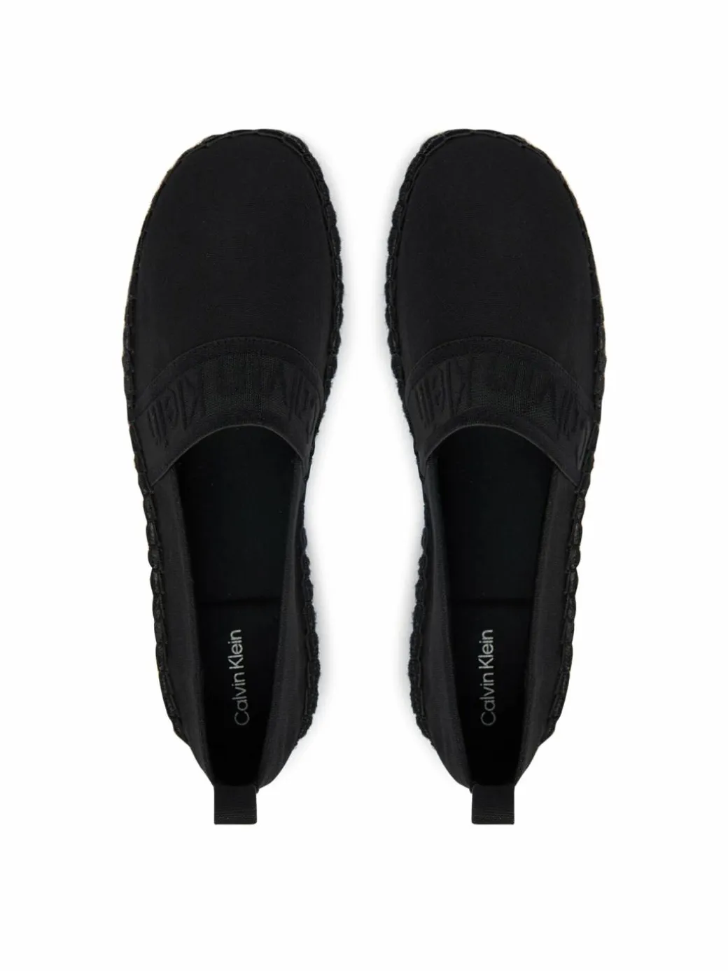 Espadrillas Oblique Espadrille Webbing HW0HW02934 Nero