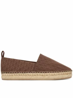 Espadrillas Oblique Espadrille Aop HW0HW02933 Marrone