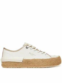 Espadrillas Samoi Mix PLS31595 Bianco