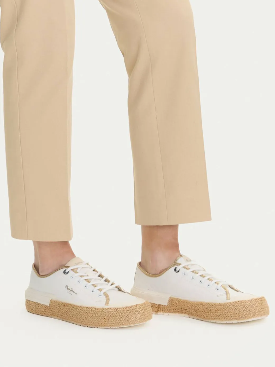 Espadrillas Samoi Mix PLS31595 Bianco