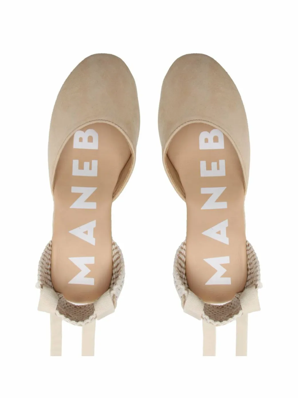 Espadrillas Soft Suede Wedge Espadrilles M 1.1 WV Beige