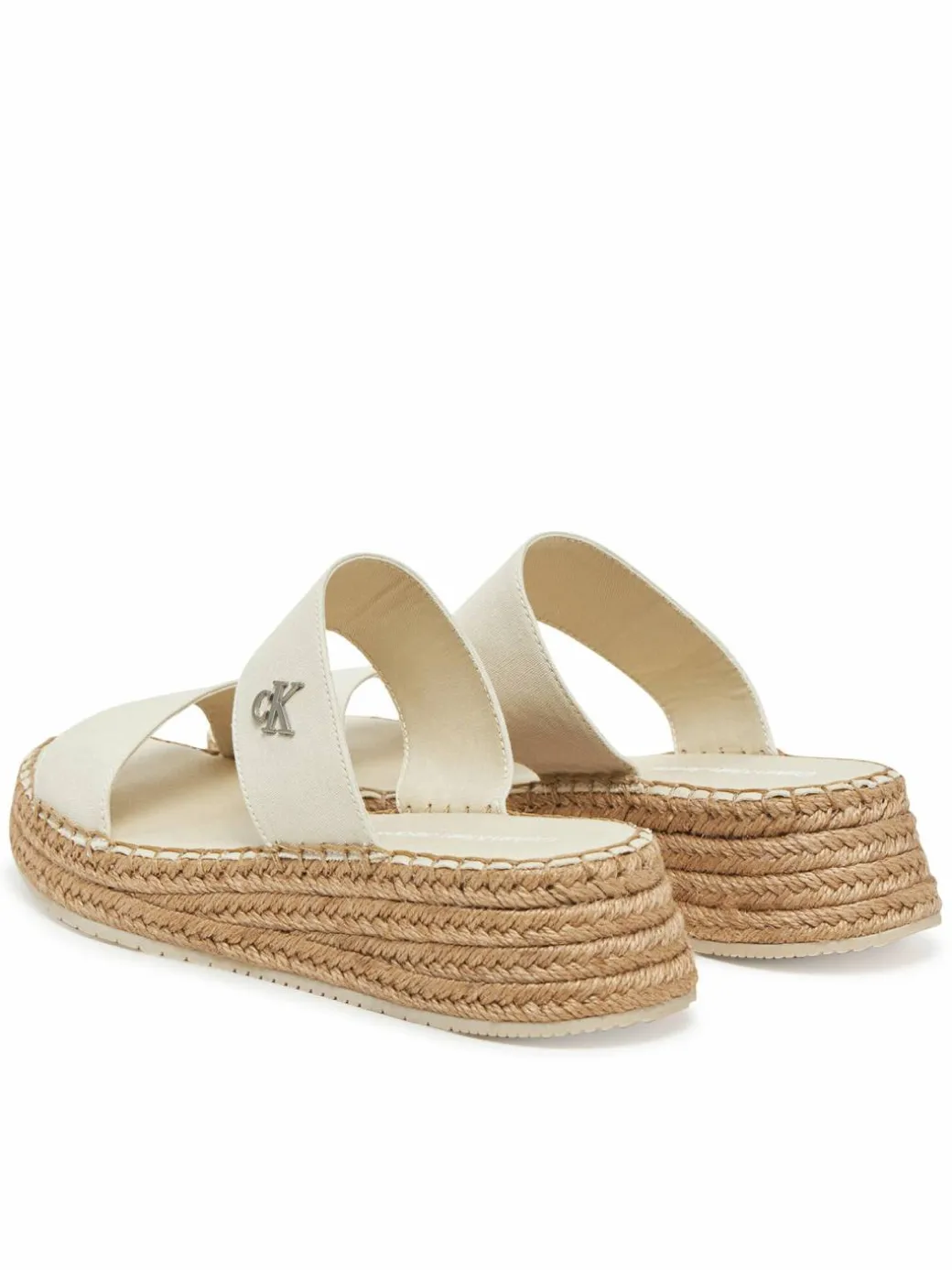 Espadrillas Sporty Rope Mg Lth Webbing YW0YW01704 Beige