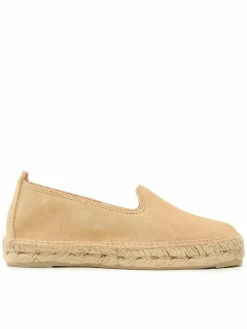 Espadrillas Suede Flat Espadrilles Beige