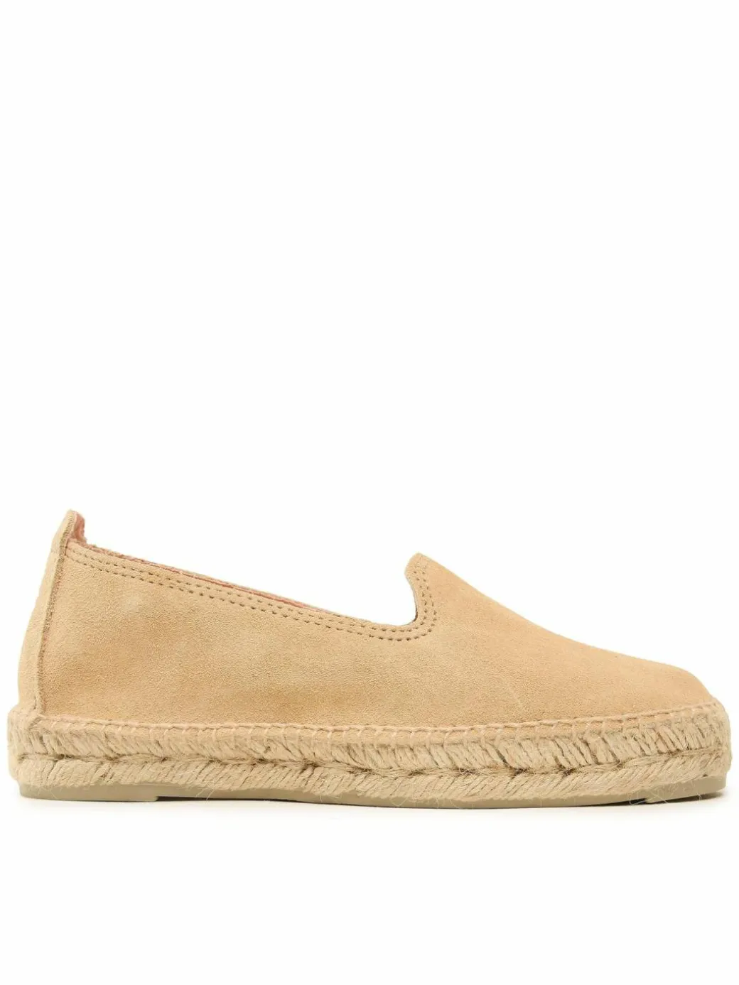 Espadrillas Suede Flat Espadrilles Beige