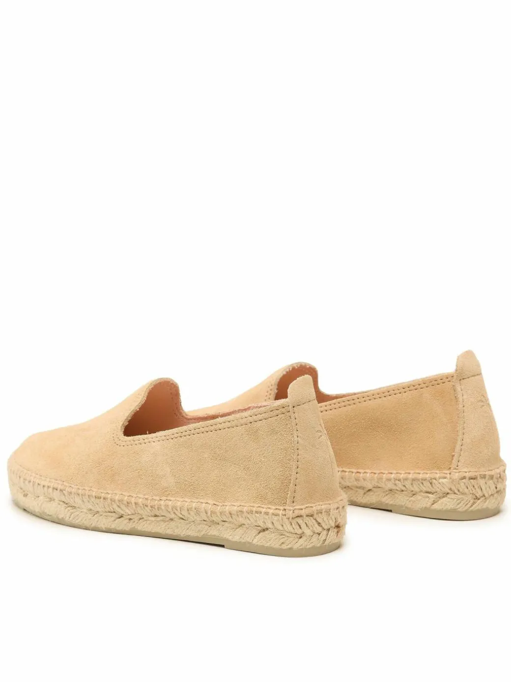 Espadrillas Suede Flat Espadrilles Beige