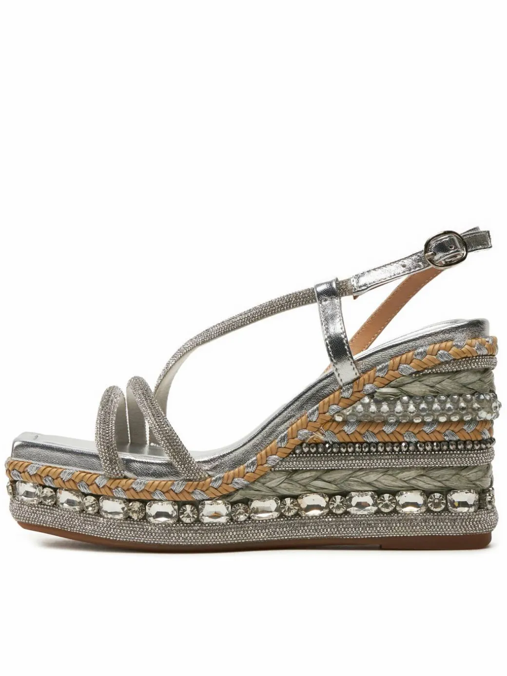 Espadrillas V240998 Argento