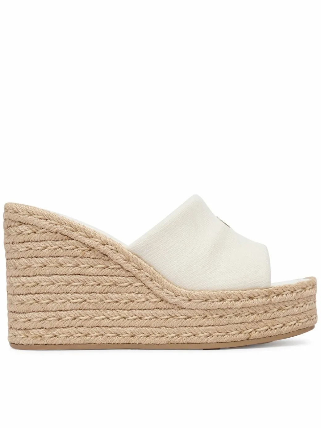 Espadrillas Wedge Espad 70 Canvas Mg HW0HW03282 Crema