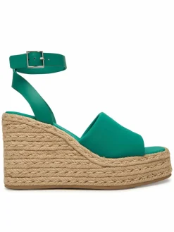 Espadrillas Wedge Espad 70 Neopr Mg HW0HW03014 Verde
