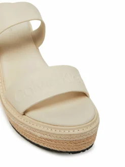 Espadrillas Wedge Sandal 50 - He HW0HW02375 Écru