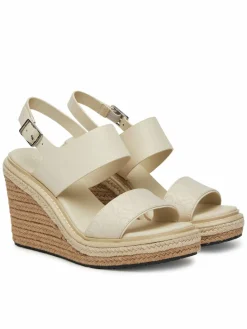 Espadrillas Wedge Sandal 70 - Jacq HW0HW02386 Bianco
