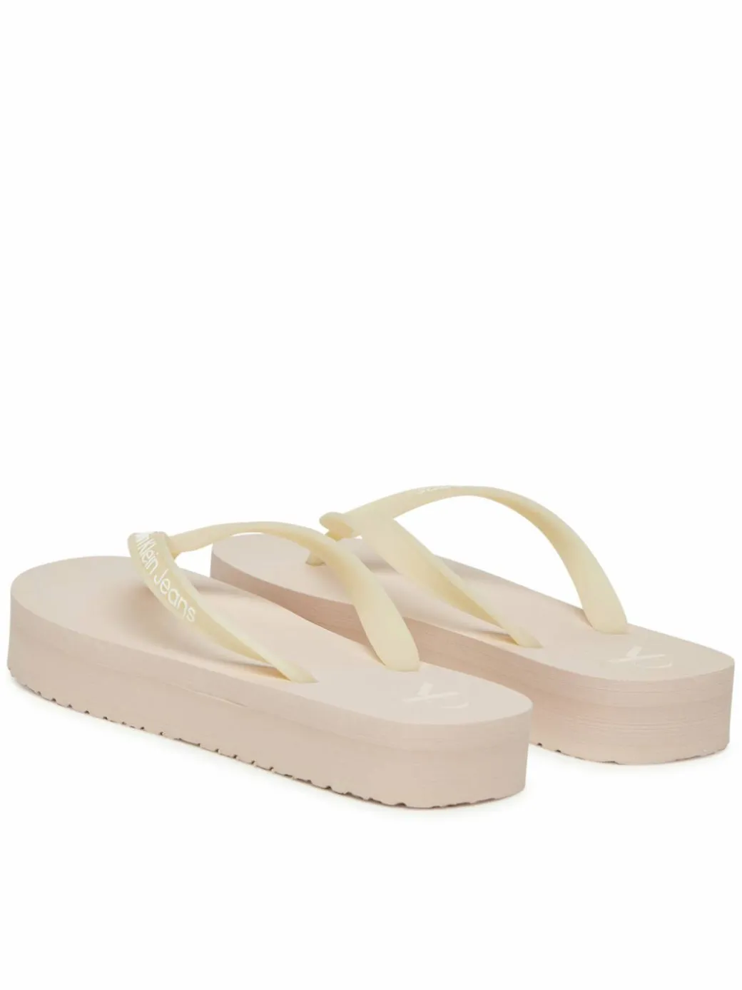 Infradito Beach Sandal Flatform Tpu YW0YW01830 Beige