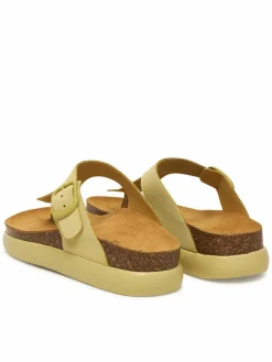Infradito F01219 Giallo