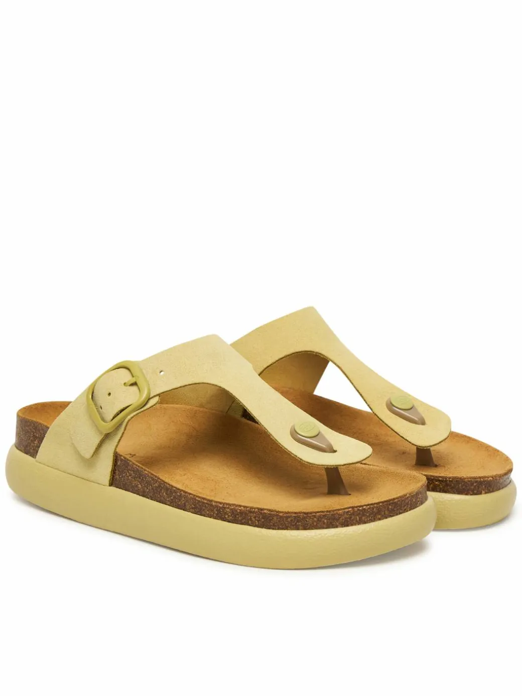 Infradito F01219 Giallo