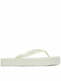 Infradito Flatform Flip Flop Met Tpu HW0HW03120 Bianco