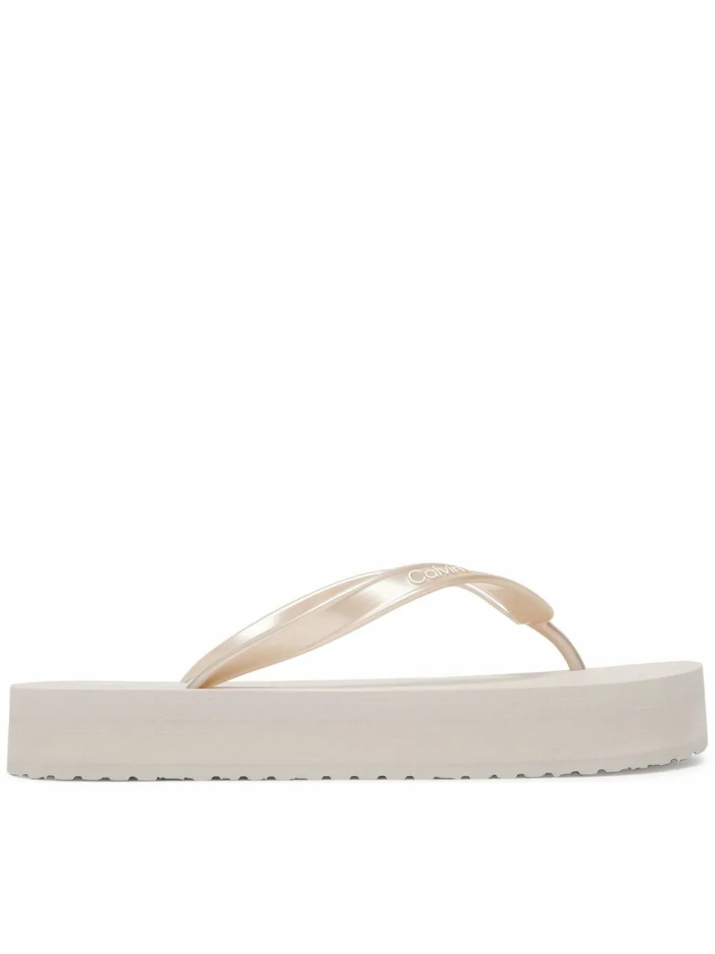 Infradito Flatform Flip Flop Met Tpu HW0HW03120 Argento