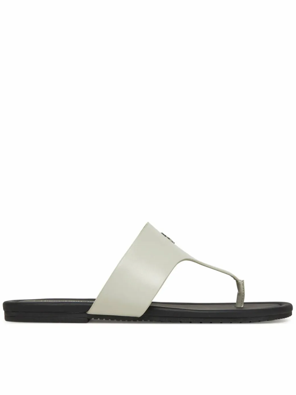 Infradito Flat Sandal Toepost Mg YW0YW01691 Bianco