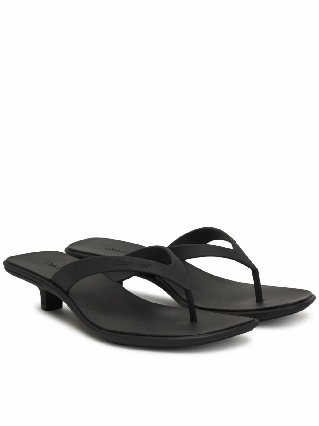 Infradito Flip Flop Kitten Heel Thong Tpu HW0HW02965 Nero