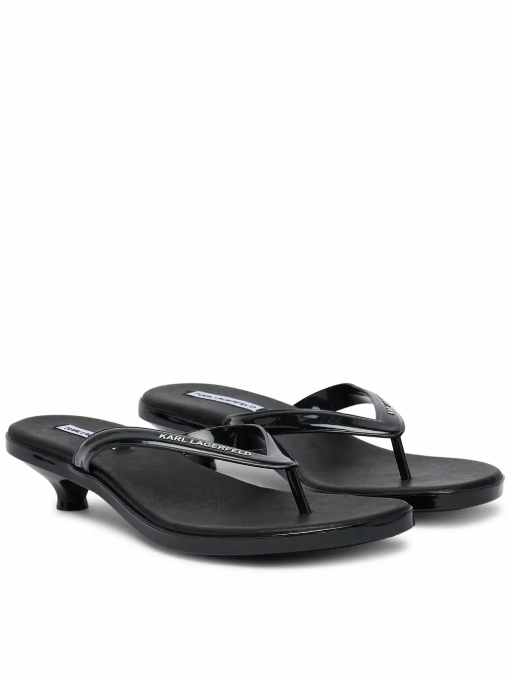 Infradito Jelly Heel KL83006 Nero