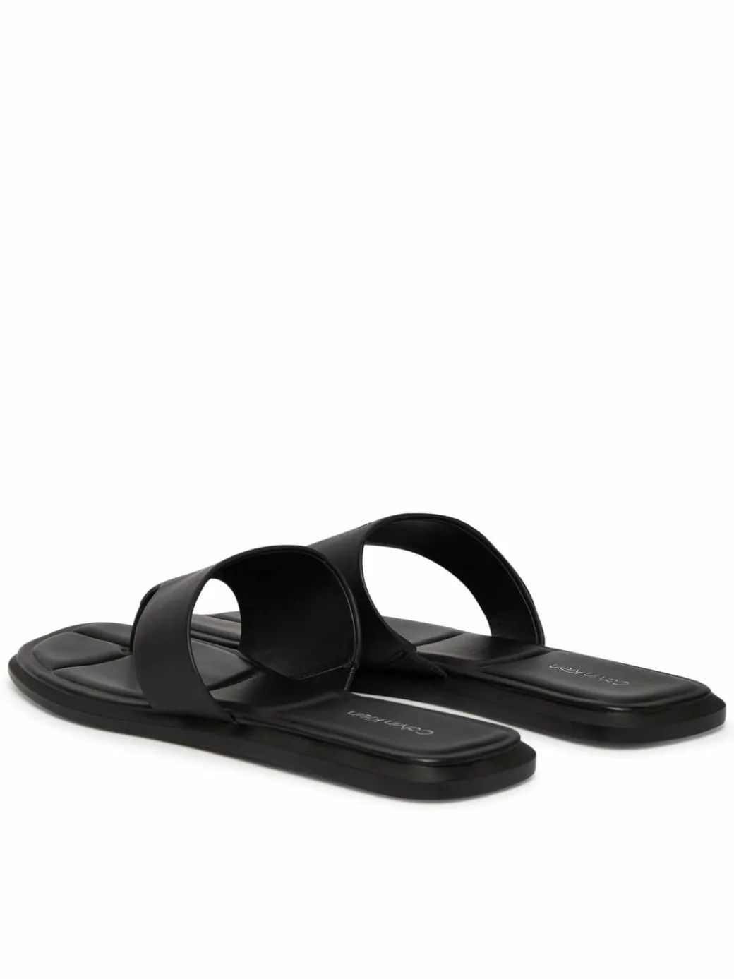 Infradito Leather Toe Post Sandals HW0HW02866 Nero